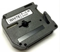 Brother MK-221BZFU Utángyártott  mk221bz szalagkazetta 9mm x 8m ik kép