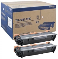 Brother TN3380TWIN Tn-3380 fekete 2 db kép