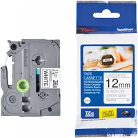 Brother TZE-231S FEHÉR Tze-231s fehér alapon fekete eredeti feliratozó szalag kép