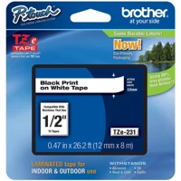 Brother TZE231S2 Tze-231 12 mm széles 4 m hosszú szalagkazetta kép