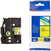 Brother TZE661 Feliratozógép szalag,   36mmx8m original fekete/sárga kép