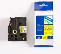 Brother TZE-661 Tze-661 36 mm széles 8 m hosszú szalagkazetta kép