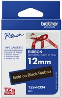 Brother TZER334 Tze-r334 12 mm széles 4 m hosszú szövetszalag kép