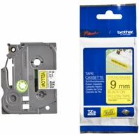 Brother TZE-S621 Tze-s621 laminált p-touch szalag (9mm) black on yellow - 8m kép