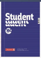 Brunnen 02555591 A4 80 lapos ragasztott vonalas jegyzettömb kép