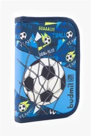 Budmil KÉK-ZÖLD 10120086 egyrekeszes kék-zöld mintás tolltartó kép