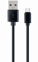 Cablexpert CC-USB2-AMCM-1M Usb kábel usb 2.0 usb a usb c fekete kép