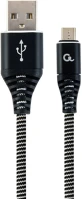 Cablexpert CC-USB2B-AMMBM-2M-BW Usb kábel usb 2.0 usb a micro-usb b fekete kép