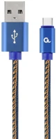 Cablexpert CC-USB2J-AMCM-2M-BL Usb kábel usb 2.0 usb a usb c kék kép
