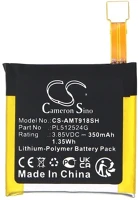 Cameron sino CS-AMT918SH Amazfit t-rex / verge lite, akkumulátor, 350 mah, li-polymer, kompatibilis kép