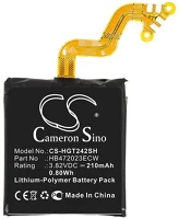 Cameron sino CS-HGT242SH Huawei watch gt 2  akku 210 mah li-polymer (belső akku, beépítése szakértelmet igényel, hb472023ecw kompatibilis)