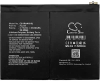 Cameron sino CS-IPA419SL Apple ipad air (2020), akkumulátor, 7500 mah, li-polymer, kompatibilis kép