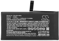 Cameron sino CS-IPH140SL Apple iphone 14, akkumulátor, 3250 mah, li-polymer, kompatibilis kép