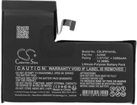 Cameron sino CS-IPH141SL Apple iphone 14 pro, akkumulátor, 3200 mah, li-polymer, kompatibilis kép