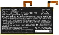 Cameron sino CS-LVP132SL Lenovo tab p11 pro (11.2) (2. generáció) tb-132fu, akkumulátor, 8000 mah kép