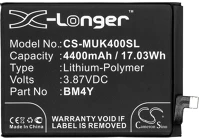 Cameron sino CS-MUK400SL Xiaomi redmi k40 / k40 pro / k40 pro plus / mi 11i / poco f3, akkumulátor kép