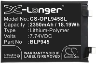 Cameron sino CS-OPL945SL Oneplus 10t / ace pro, akkumulátor, 2350 mah, li-polymer, kompatibilis kép