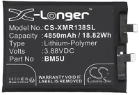 Cameron sino CS-XMR138SL Xiaomi redmi note 13 pro plus 5g, akkumulátor, 4850 mah, li-polymer kép