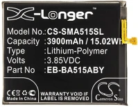 Cameron sino EB-BA515ABE / EB-BA515ABY Samsung galaxy a51 sm-a515f, akkumulátor, 3900 mah, li-polymer, kompatibilis kép