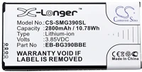 Cameron sino EB-BG390BBE, EB-BG390 Samsung galaxy xcover 4 / 4s sm-g390f / g398f, akkumulátor, 2800 mah, li-ion kép