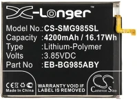 Cameron sino EB-BG985ABY Samsung galaxy s20 plus / s20 plus 5g sm-g985 / g986, akkumulátor, 4200 mah kép