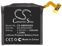 Cameron sino EB-BR820ABY Samsung galaxy watch active 2 (44 mm) sm-r820 / r825, akkumulátor, 320 mah kép