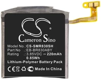 Cameron sino EB-BR830ABY / GH43-04968A Samsung galaxy watch active 2 (40 mm) sm-r830 / r835, akkumulátor, 220 mah kép