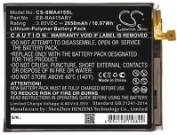 Cameron sino GH82-22861A / EB-BA415ABY Samsung galaxy a41 sm-a415f, akkumulátor, 2850 mah, li-polymer, kompatibilis kép