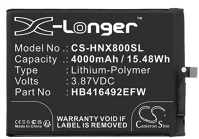Cameron sino X8 4G / X30I Huawei honor x8 4g / x30i, akkumulátor, 4000 mah, li-polymer, kompatibilis kép