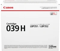 Canon CRG-039H FEKETE Crg-039h fekete eredeti toner kép