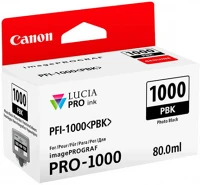 Canon 0546C001AA Pfi-1000 cartridge photo black 80ml kép