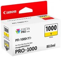 Canon 0549C001AA Pfi-1000 cartridge yellow 80ml kép