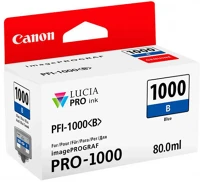 Canon 0555C001AA Pfi-1000 cartridge blue 80ml kép
