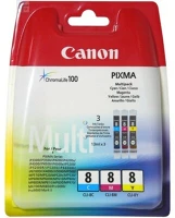 Canon 0621B029 Cli-8cmy 3x13ml cián/magenta/sárga kép