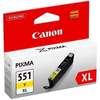 Canon P7250, IP8750, MG5450, MG5550, MG6350, MG6450, MG7150, MX925 Cli-551xl y patron sárga kép