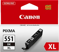 Canon P7250, IP8750, MG5450, MG5550, MG6350, MG6450, MG7150, MX925 Patron  cli-551bk black xl kép