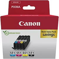Canon 6509B015 Cli-551 c/m/y/bk multipack kép