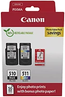 Canon 2970B017 Pg-510/cl-511 bk+c/m/y pvp kép