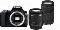 Canon 3454C016 Eos 250d + ef-s 18-55mm f/4-5.6 is stm + ef 75-300 f/4-5.6 iii kit fekete kép