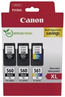 Canon 2XPG-560 XL + CL-561 XL Pg-560xlx2/cl-561xl bk+c/m/y multi kép