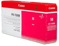 Canon 3863B005 Pfi-704m magenta eredeti tintapatron kép