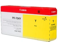 Canon 3864B005 Pfi-704y sárga eredeti tintapatron kép