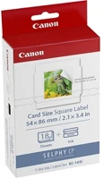 Canon 7429B001AH Kc-18is, 18db 54x54mm-es matrica tintapatron + fotópapír kép