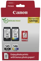 Canon 8287B008 Pg-545/cl-546 bk+c/m/y pvp kép