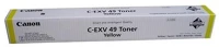 Canon C-EXV49Y C-exv49y lézertoner ir c250, c350, c351 nyomtatókhoz, sárga, 19k kép