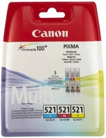 Canon CL521 Festékpatron  cli-521 multipack (cmy) kép