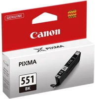 Canon CLI-551B FOTÓPATRON Cli-551b fotópatron pixma ip7250, mg5450 nyomtatókhoz, fekete, 7ml kép