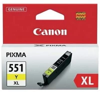 Canon CLI-551XL SÁRGA Cli-551xl sárga eredeti tintapatron kép