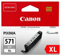 Canon CLI-571GXL Cli-571gxl tintapatron pixma mg5750, 6850, 7750 nyomtatókhoz, szürke, 11ml kép
