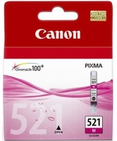 Canon COR_TJCBCLI521M Cli-521m tintapatron pixma ip3600, 4600, mp540 nyomtatókhoz, magenta, 9ml kép